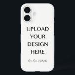 Upload Your Own Design  iPhone 16 Case<br><div class="desc">Can't find something you love or to fit the exact need? Upload your own sayings or images to create exactly what you are looking for!</div>