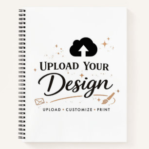 Upload Your Own Design Custom Branding Notebook