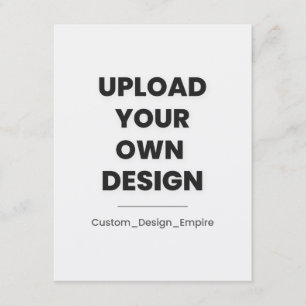 Upload Your Own Design Here Custom Holiday Card