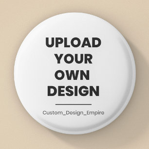 Upload Your Own Design Here   Custom Template 3 Cm Round Badge