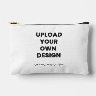 Upload Your Own Design Here   Custom Template Accessory Pouch