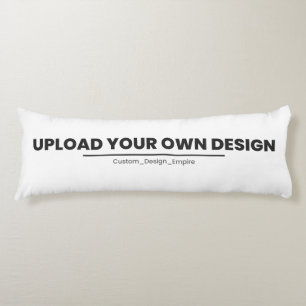 Upload Your Own Design Here   Custom Template Body Cushion