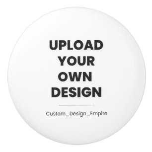 Upload Your Own Design Here   Custom Template Ceramic Knob