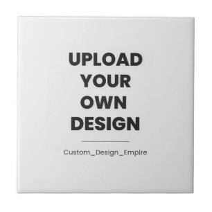 Upload Your Own Design Here   Custom Template Ceramic Tile