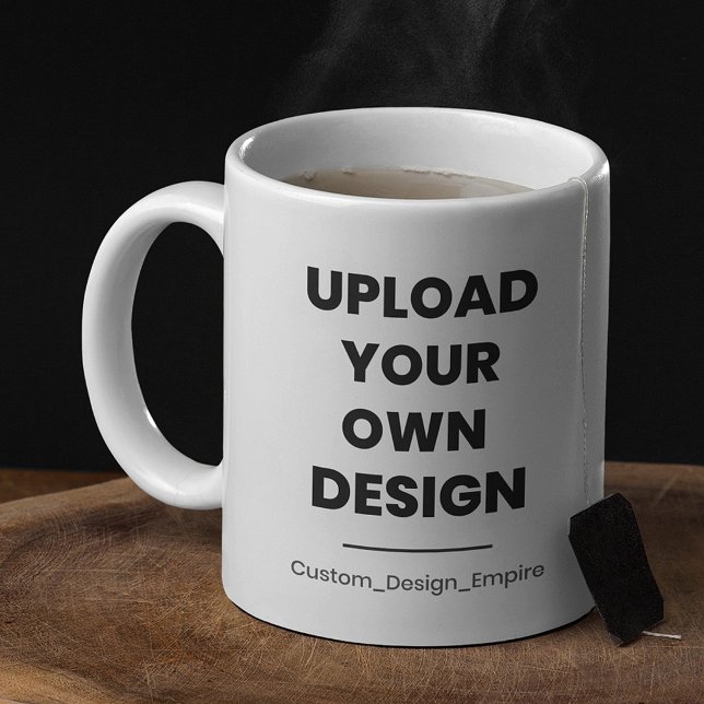Upload Your Own Design Here | Custom Template Coffee Mug (Creator Uploaded)