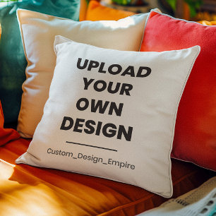 Upload Your Own Design Here   Custom Template Cushion