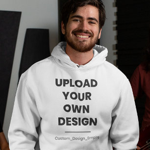 Upload Your Own Design Here   Custom Template Hoodie