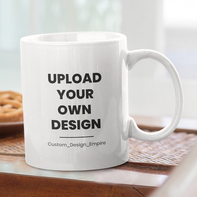 Upload Your Own Design Here | Custom Template Large Coffee Mug (Creator Uploaded)