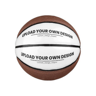 Upload Your Own Design Here Custom Template Mini Basketball