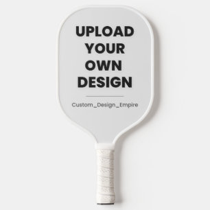Upload Your Own Design Here Custom Template Pickleball Paddle