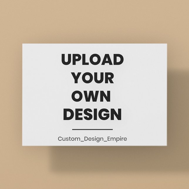 Upload Your Own Design Here | Custom Template Postcard (Creator Uploaded)