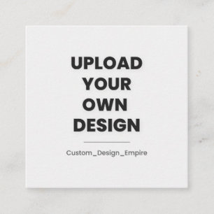 Upload Your Own Design Here   Custom Template Referral Card