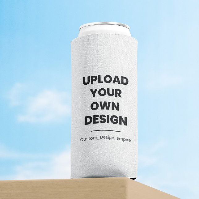 Upload Your Own Design Here | Custom Template Seltzer Can Cooler (Creator Uploaded)