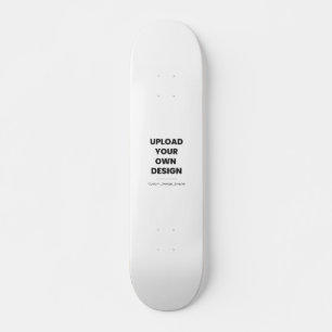 Upload Your Own Design Here Custom Template Skateboard