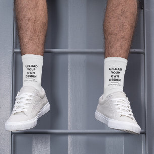Upload Your Own Design Here   Custom Template Socks