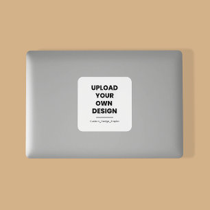 Upload Your Own Design Here Custom Template Square Sticker