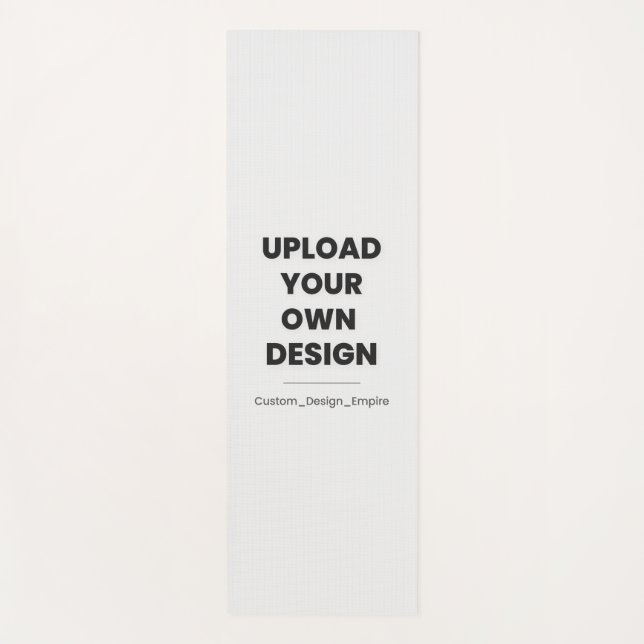 Upload Your Own Design Here | Custom Template Yoga Mat (Front)