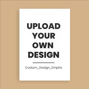 Upload Your Own Design Here Template Invitation