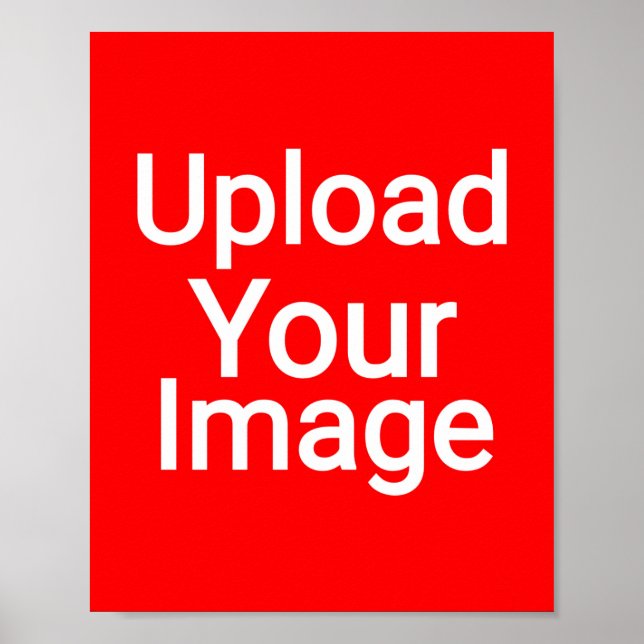 Upload your own image  poster (Front)