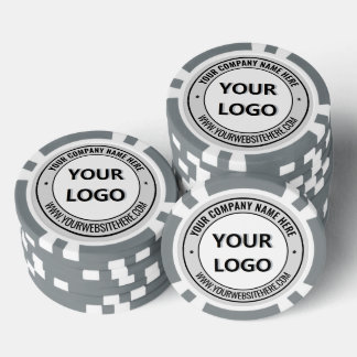 Upload Your Own Logo Add Text Branded Poker Chips