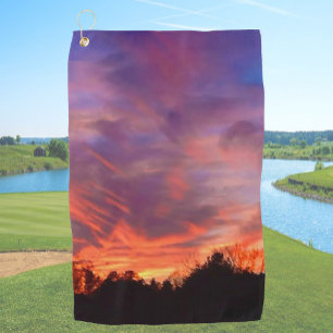 Upload Your Own Photo Custom Picture Golf Towel
