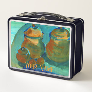 Upload Your Painting Turn Custom Art Image to Metal Lunch Box