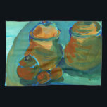 Upload Your Painting | Turn Custom Art Image to  Tea Towel<br><div class="desc">Upload your artwork to great gifts for yourself and for your loved ones. Your friends will love gifts with your own art image or painting on it. Easy-to-edit custom art painting kitchen towel. Give your painting a new life and turn your artwork into functional objects. Turn your artwork into products...</div>