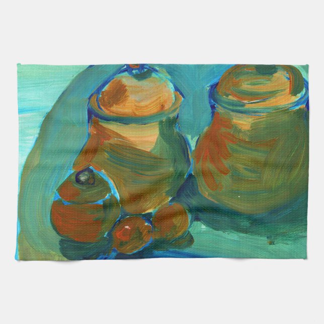 Upload Your Painting | Turn Custom Art Image to  Tea Towel (Horizontal)