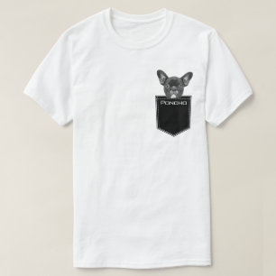 Upload Your Pet Photo Face and Name Customised T-Shirt