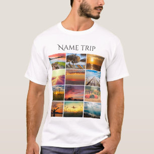 Upload your photo and name trip T-Shirt