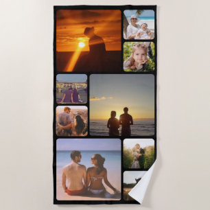Upload your photo beach towel