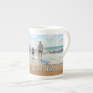 Upload Your Photo Coffee Mug Gift Add Text Name