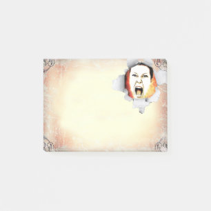 Upload your photo, customisable  post-it notes