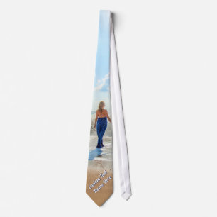 Upload Your Photo Neck Tie Gift Personalised Text