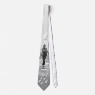 Upload Your Photo Neck Tie Gift with Custom Text