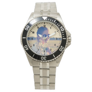 Upload your photo number around watch