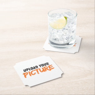Upload Your Photo Paper Coaster