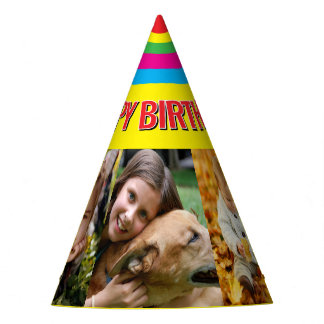 upload your photo party hat