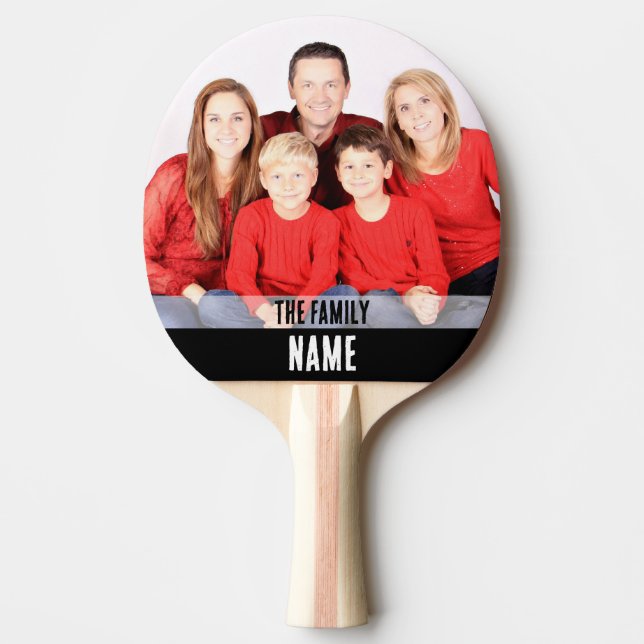 Upload your photo ping pong paddle (Front)