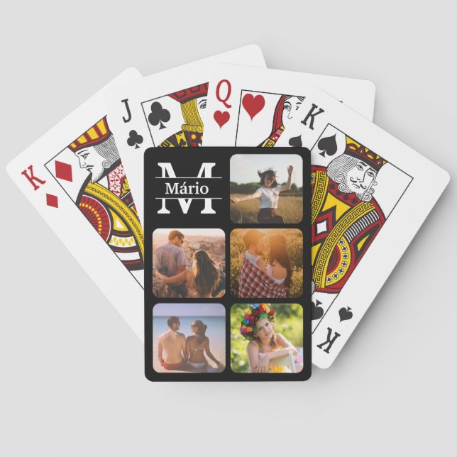 Upload your photo playing cards (Back)