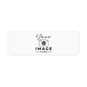 Upload Your Photo Return Address Label