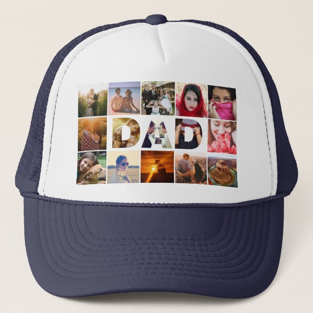 Upload your photo trucker hat (Front)