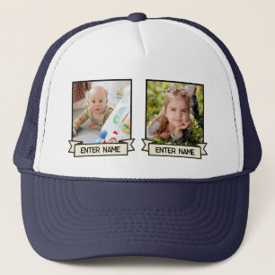 Upload your photo trucker hat