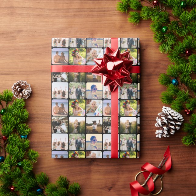 Upload your photo wrapping paper (Holiday Gift)