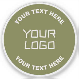 Uploaded Logo or Design & Editable Text Any Colour
