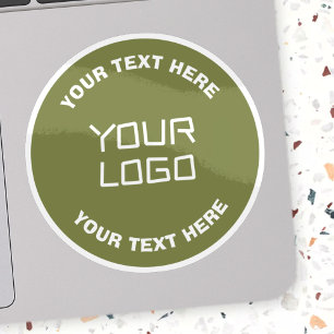 Uploaded Logo or Design & Editable Text Any Colour