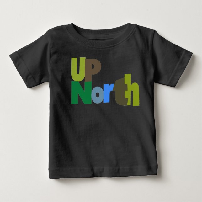 Upnorth Toddler Baby Baby T-Shirt (Front)