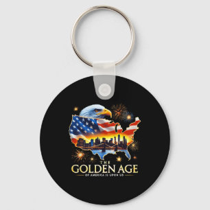 Upon Us Funny Trump Gold Eagle The Golden Age Of A Key Ring