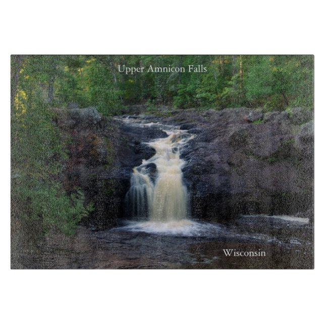 Upper Amnicon Falls cutting board (Front)