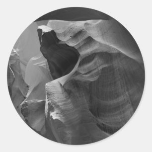 Upper Antelope Canyon, Page, Arizona, USA Classic Round Sticker
